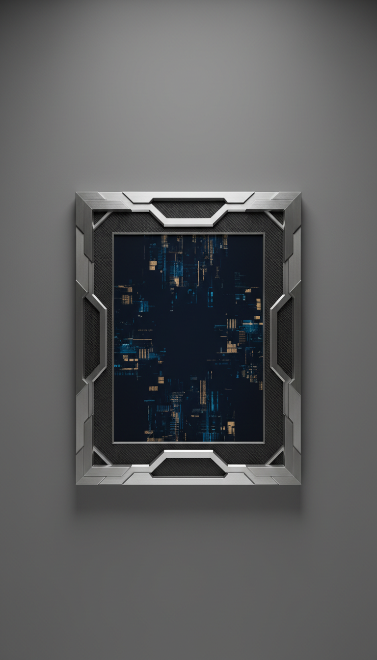 Fine Art Print with Tech Frame