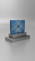 Digital Album on Metallic Plinth